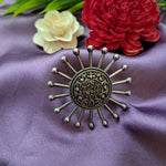 Load image into Gallery viewer, Ekani Vintage Brass Silver Replica Adjustable Finger Ring