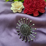 Load image into Gallery viewer, Ekani Vintage Brass Silver Replica Adjustable Finger Ring