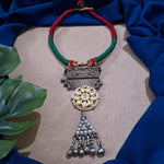 Load image into Gallery viewer, Ekani Amulya Handcrafted Brass Fusion Necklace