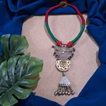 Load image into Gallery viewer, Ekani Amulya Handcrafted Brass Fusion Necklace