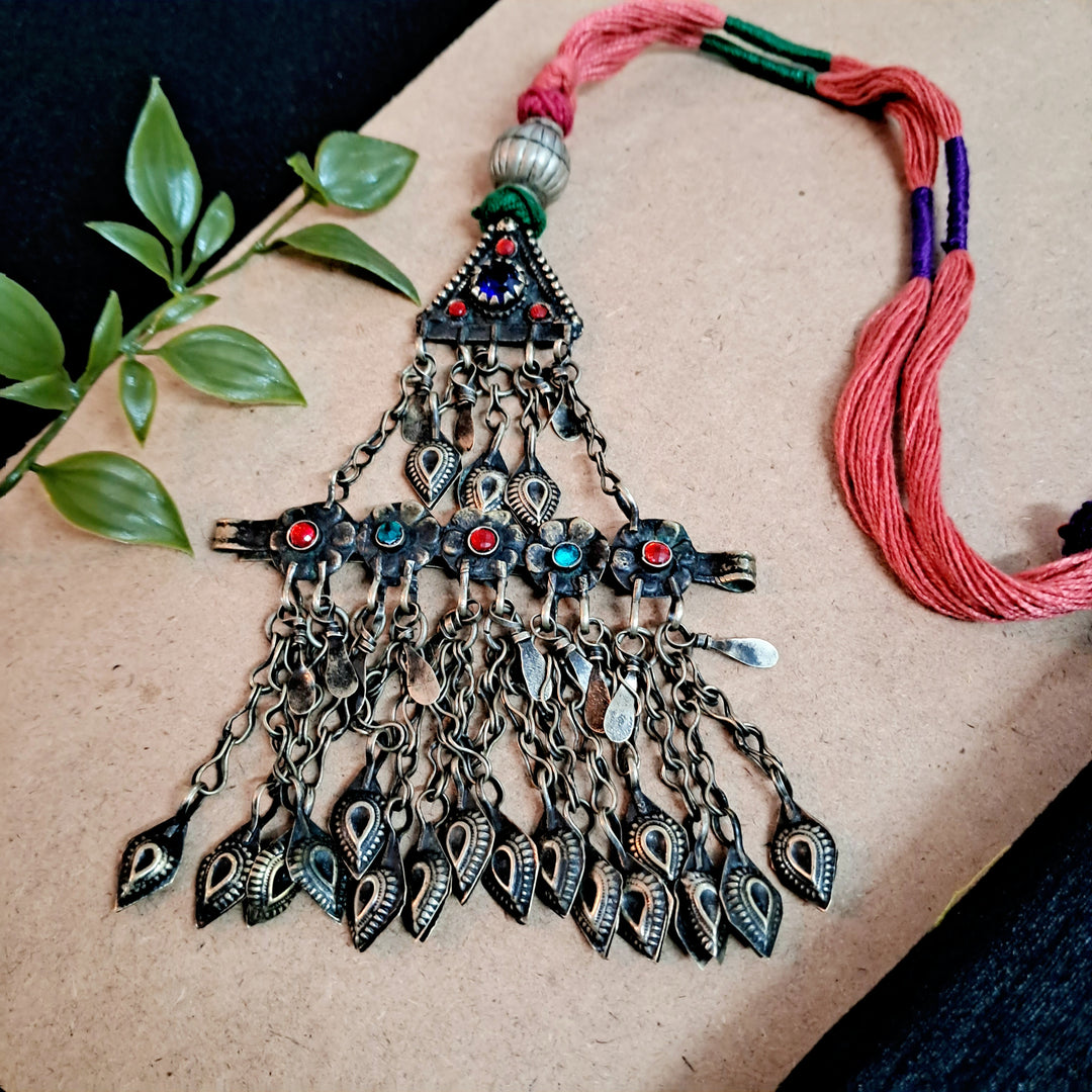 Ekani Nazneen Afghani Handcrafted Kuchi Necklace