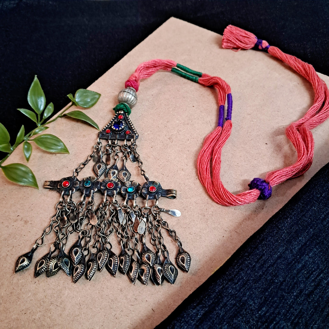 Ekani Nazneen Afghani Handcrafted Kuchi Necklace