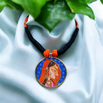 Load image into Gallery viewer, Ekani Mohini Brass Meenakari Fusion Necklace