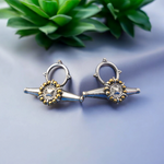 Load image into Gallery viewer, Ekani Ashima Brass Quirky Earrings
