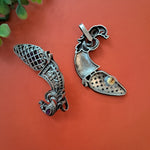 Load image into Gallery viewer, Ekani Meysha Pink White Stones Replica Earrcuff
