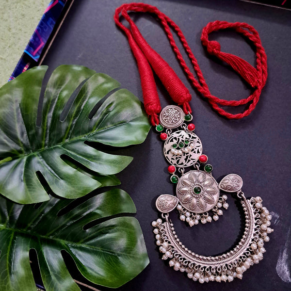 Ekani Sula Handcrafted Brass Fusion Neckpiece