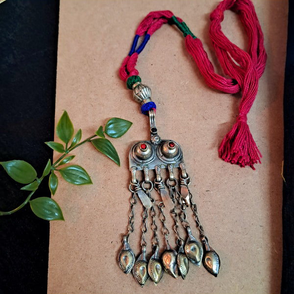 Ekani Gulnaz Afghani Handcrafted Kuchi Necklace
