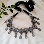 Load image into Gallery viewer, Ekani Kalinga Brass Made Black Polish Necklace For Women
