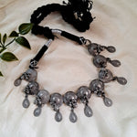 Load image into Gallery viewer, Ekani Kalinga Brass Made Black Polish Necklace For Women
