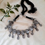 Load image into Gallery viewer, Ekani Kalinga Brass Made Black Polish Necklace For Women
