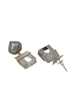Load image into Gallery viewer, Ekani Gharonda Silver Plated Quirky Drop Earrings
