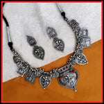 Load image into Gallery viewer, Ekani Avismaya Brass Silver Handcrafted Jewelry Set
