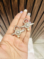 Load image into Gallery viewer, Ekani Raahi Brass Pearl Drop Stud Earrings
