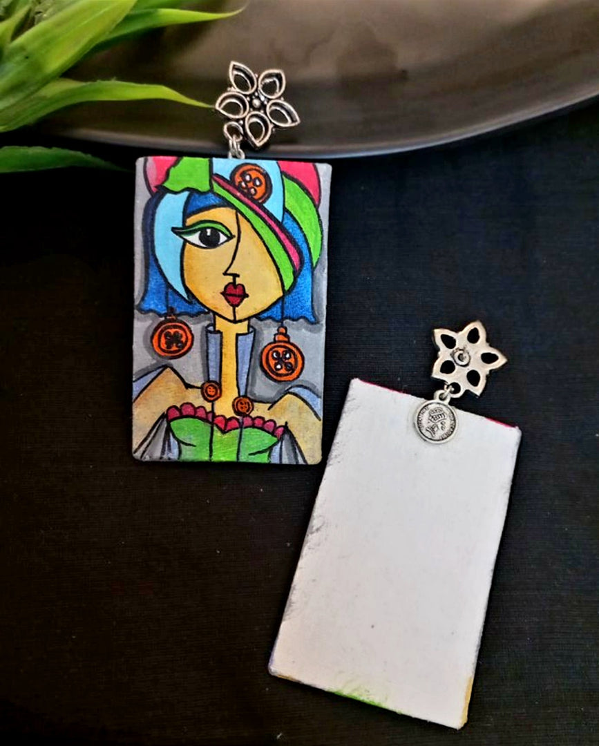 Ekani Mrinalini Handmade Quirky Earrings For Women