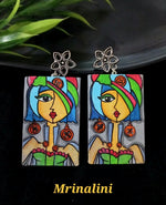Load image into Gallery viewer, Ekani Mrinalini Handmade Quirky Earrings For Women
