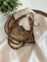 Load image into Gallery viewer, Ekani 2 Layer Printed Glass Beads Necklace Set